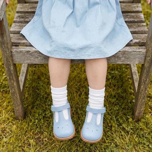 Image of GINFIVE Toddler Girls Mary Jane School Oxford Dress Flat Shoes for Wedding