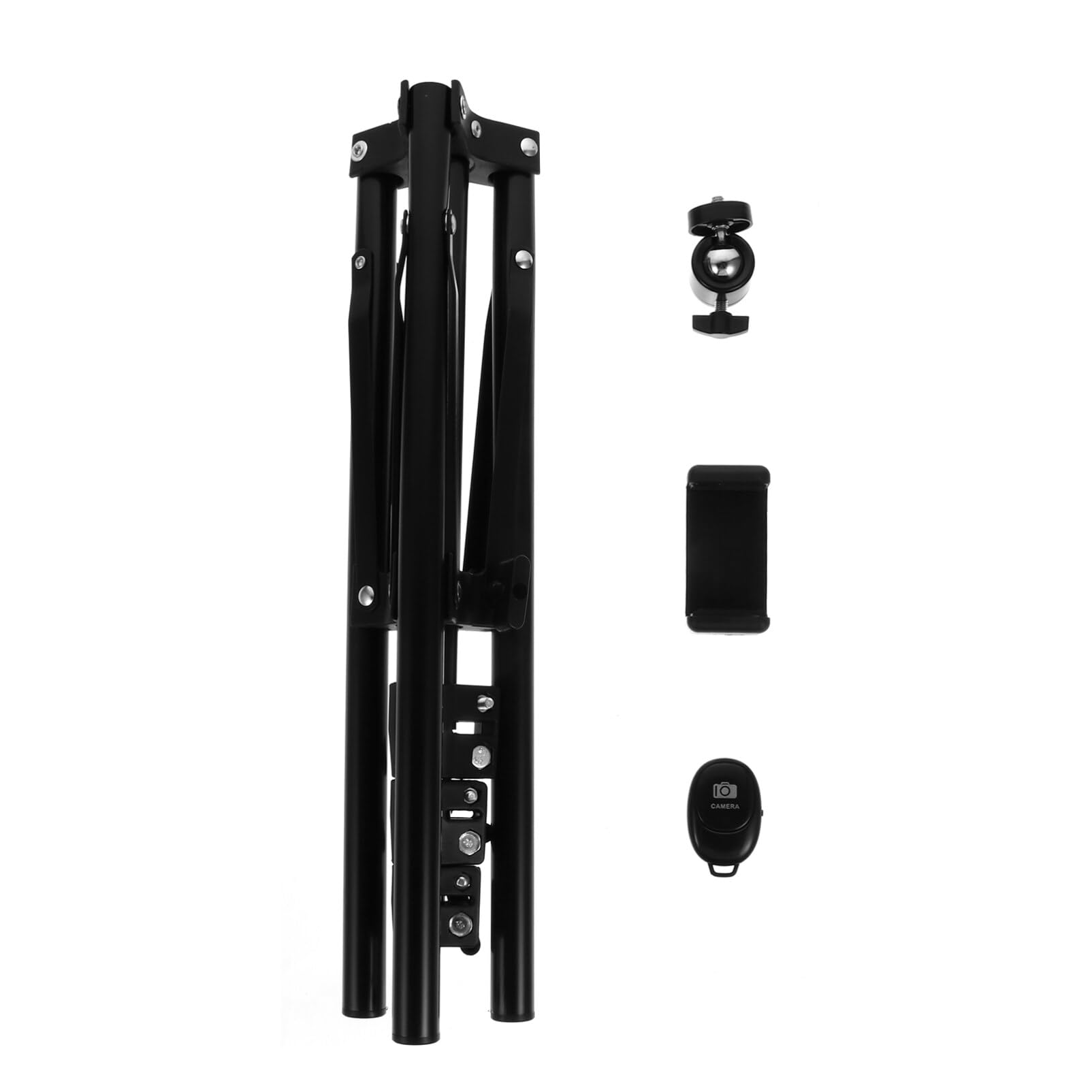 STOBOK 1set Supporto Per Smartphone Per Live Streaming Treppiede Portatile Per Conferenze e Videochiamate Design Elegante e Facile Da Usare Compatibile Con Cellulari e Tavoli Da Metri