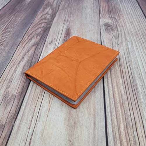 Image of ag wallets AG Wallets RFID Signal Blocking Leather European Hipster Wallet (Marmalade Tan)