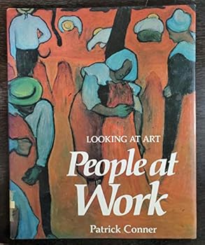 Hardcover Looking at Art People at Work Book