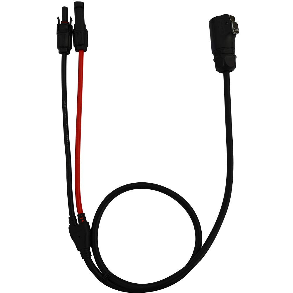 ENZPOWER Solar Panel Suitcase 2 Pin Power Industrial Circular Connector to Solar ConnectorCable Adapter for Solar Panel Suitcase and Grand Design, Furrion Solar Ports,Forrest River RV Solar Ports