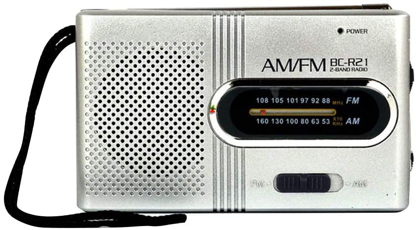 Radio portable AM/FM avec haut-parleur, excellente...