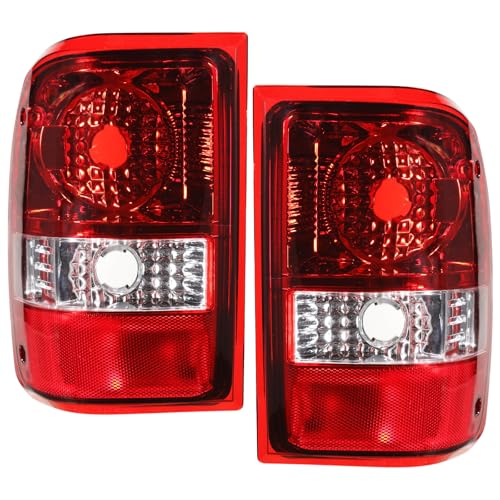 Boine Tail Light Compatible With 2006 2007 2008 2009 2010 2011 Ford Ranger Driver and Passenger Side Rear Light Brake Lamps 6L5Z13404A 6L5Z13405AA