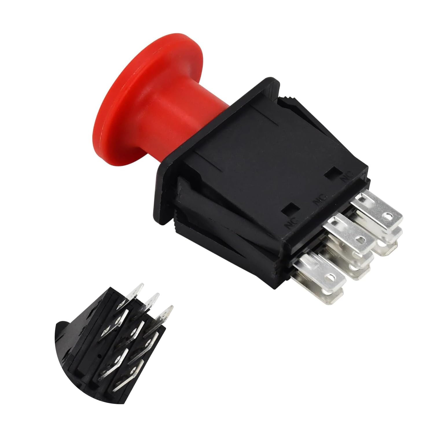 PTO Switch 539131627 597520401 539101768 for Husqvarna Craftsman AYP Dixon BZ FD LZF MZ PZT PZ PZT iZ iZC Series LZ6127 7230 MZT 61 DX148 DX152 DX161 DX254 DX260 - 10AMP Upgrade Rep 430-433 589887201