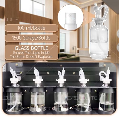 Image of Perfume Vending Machine, Perfume Dispenser Machine with 10.1-Inch Touchscreen & Coin /Card Payments, 5-Nozzle Automatic Fragrance Dispenser for Commercial Use in Hotels, Malls, Gyms