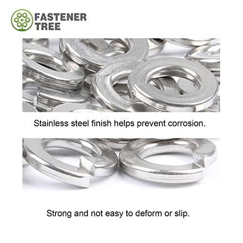 Image of 3 /8 inch Spring Lock Washers 304 Stainless Steel Split Lock Washer 100PCS