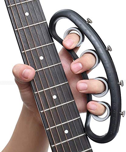 Guitar Finger Expansion Sleeve Finger Force Span Practing Trainer TooL Training Bands for Guitar Bass Piano Finger Speed System Musical Instrument