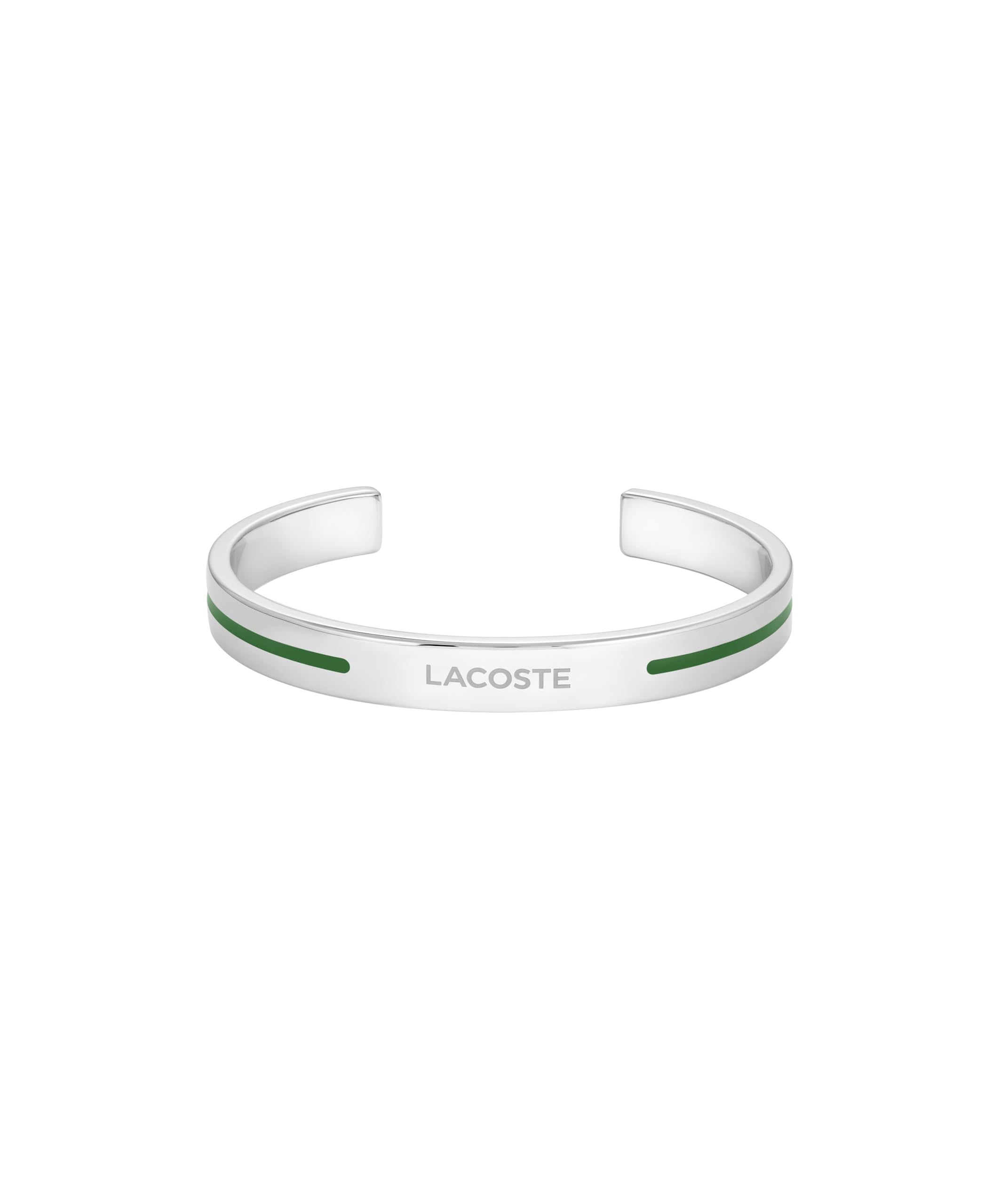 Lacoste Mens Adventurer Stainless Steel Bangle Bracelet, Pink, Men