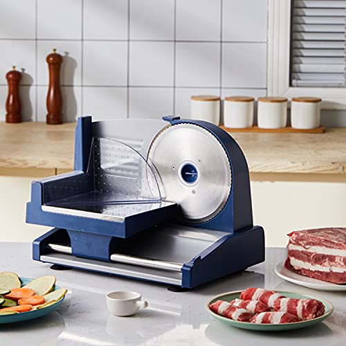 Elektrische Allesschneider 200w Brotschneidemaschine Mit Einstellbare Schnittstärke 0-15mm Wurstschneidemaschine… – Bild 3