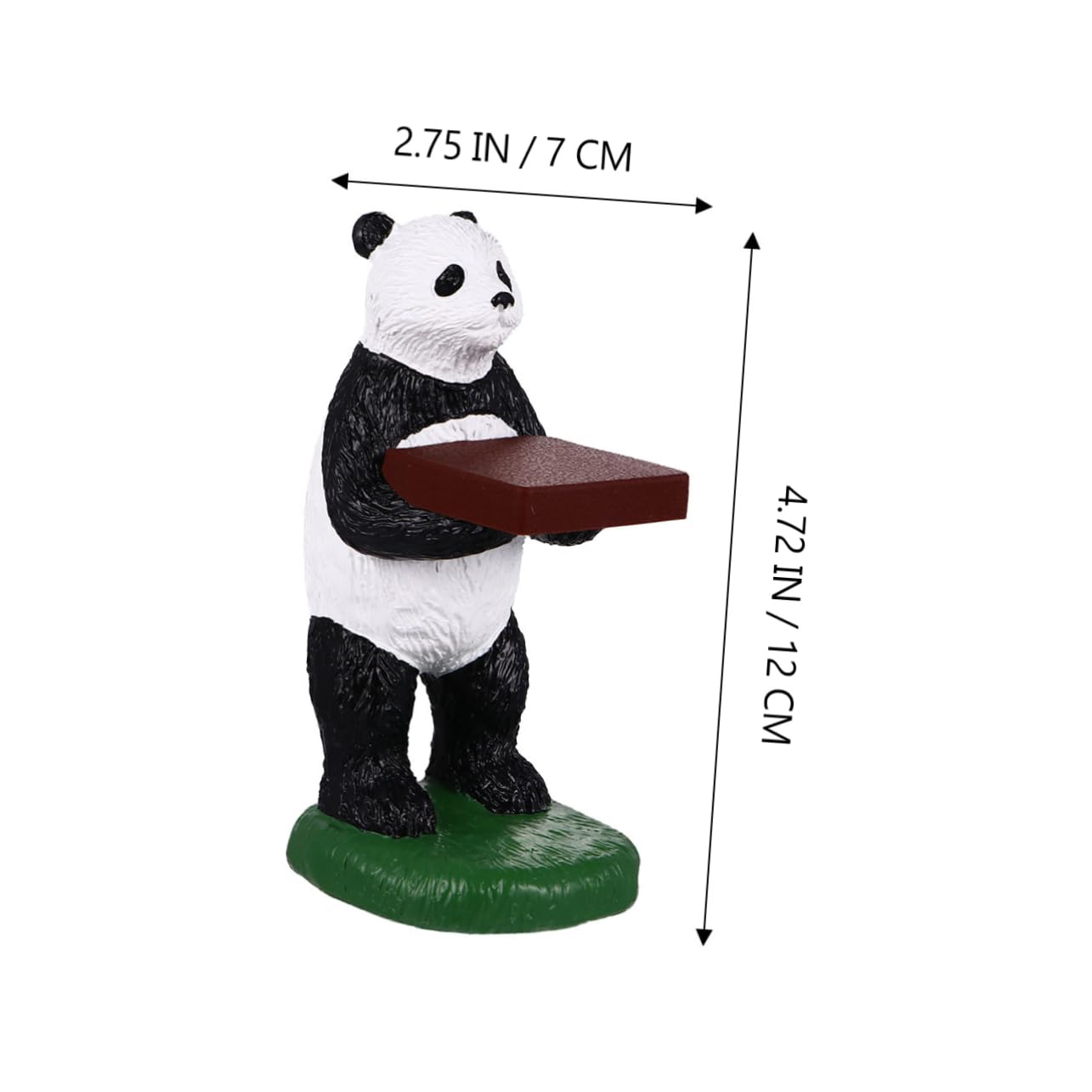 Holibanna Uhrenständer Aus Harzmaterial Im Panda-design Armbanduhrenhalter Für Organisation Und Präsentation Von Uhren Und Schmuck Dekoration Für Schreibtisch Und Zimmer