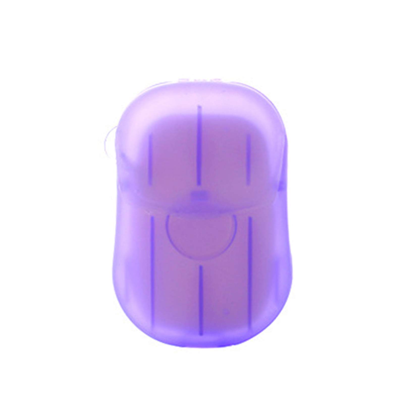 Soap Paper,Kongque Travel Portable Dis able Soap Flakes with Storage Box Contain 20Pcs Soap Papers Scented Foaming Mini Pap Soap Hand Washing Cleaning Supplies