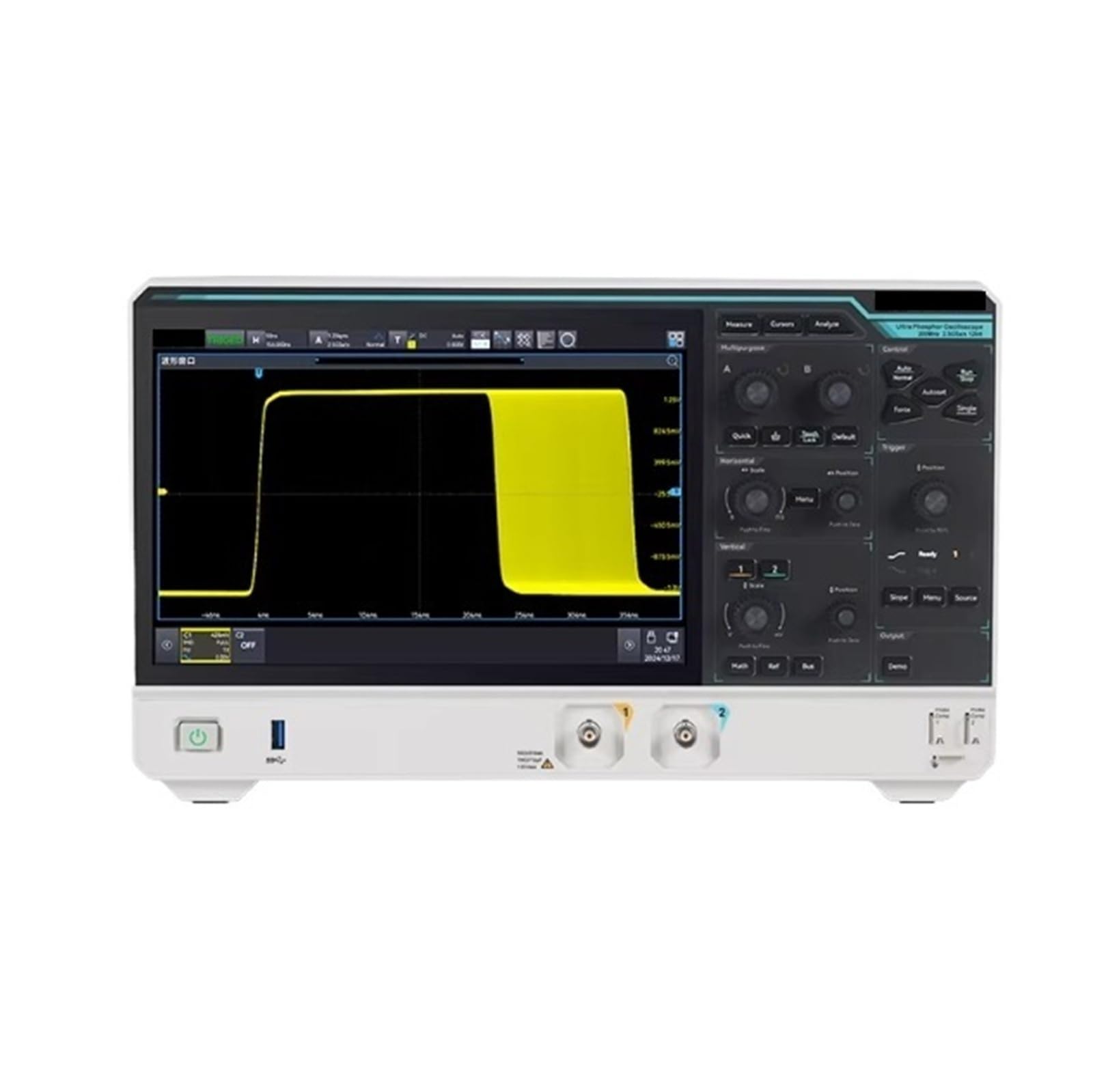 Oscilloscopio digitale UPO2202HD 12 bit 2 canali 200 MHz 2,5 GS/s