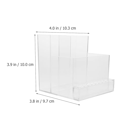 Miniatura 4 de 1pc13 Agujeros Pulido Lápiz Labial Tienda Soporte de Exhibición Almacenamiento Dropper Aceites Prácticos Pulidos Suministros Plástico Prueba