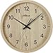 Atlanta Uhren 4438/30 Funk Wanduhr 265 mm Erle Wanduhr,30 günstig Kaufen-Atlanta Uhren 4438/30 Funk Wanduhr 265 mm Erle