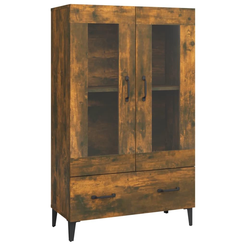 VIDAXL Highboard Engineered Wood - Oak - Brown