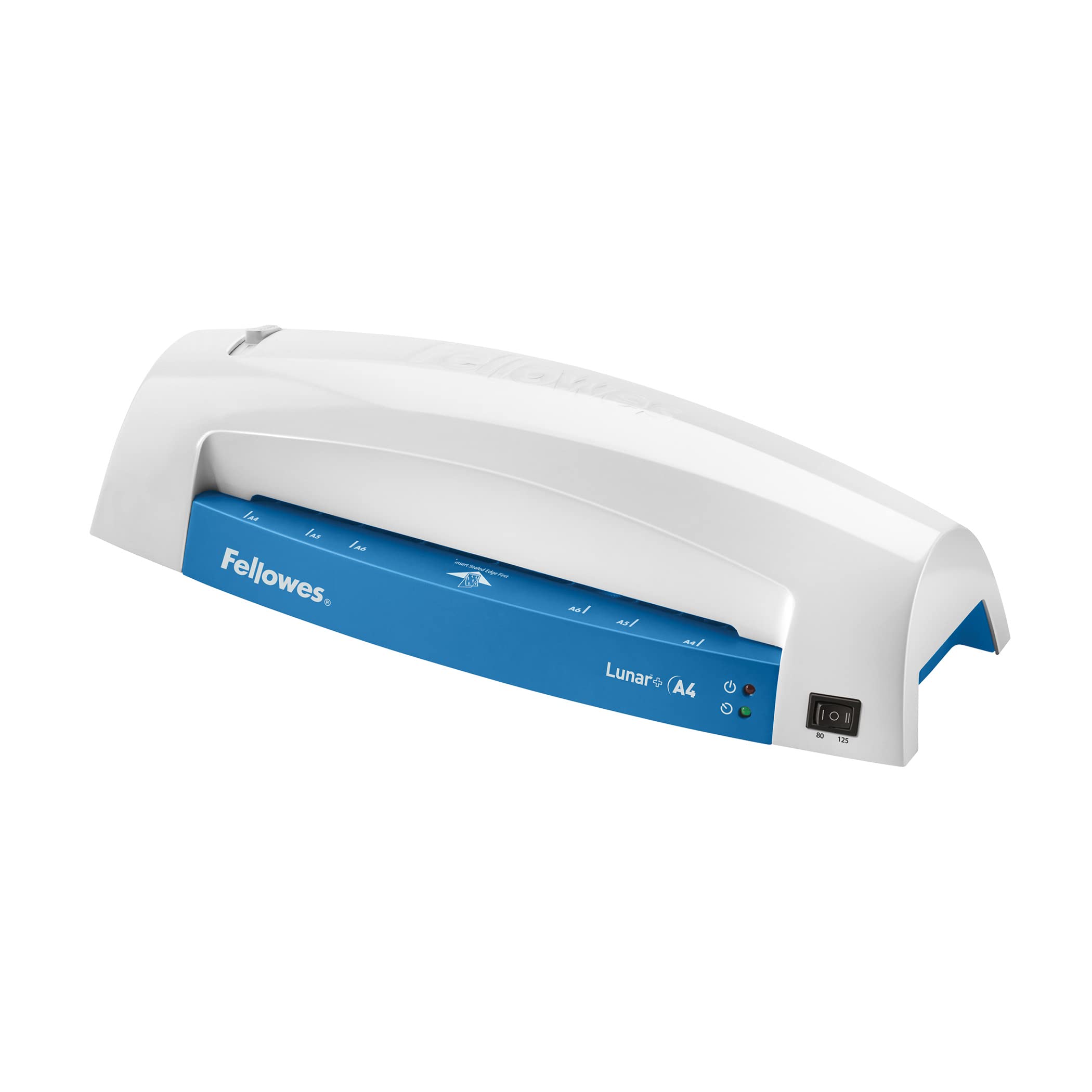 Image of Dual-sided laminating feature of Fellowes Lunar A3 laminator