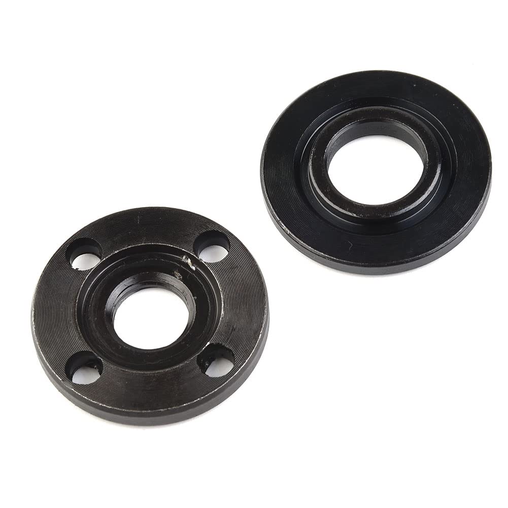 Urpizy 1 Pair M14 Flange Nut Set For 115 Mm & 125 Mm Grinder Machines