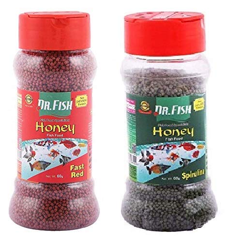 DR FISH Honey Fast Red & Spirulina Combo Pack 60 g Each (B08MC61SM1) Amazon Price History, Amazon Price Tracker