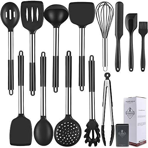 Reviews for Allyooly Kitchen Utensils Set 14 pcs Silicone Cooking