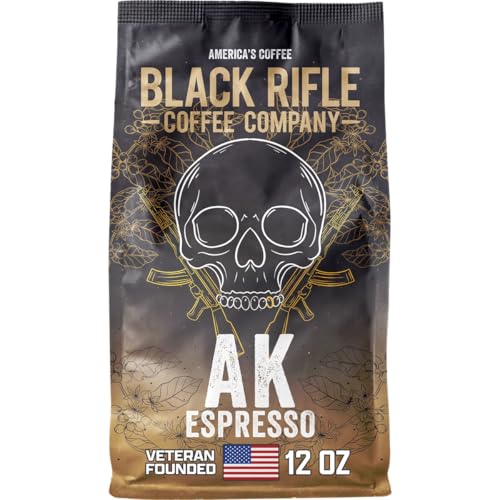 Black Rifle Coffee Company AK Espresso, 12oz Bag...