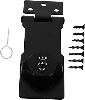DOITOOL Cabinet Door Combination Lock Locker Lock Travel Lock Fridge Lock Lockpick Set Kit Locks for Refrigerator Doors Travel Kit Lock for Cabinet Doors Child Locks for Cabinets Gym Lock