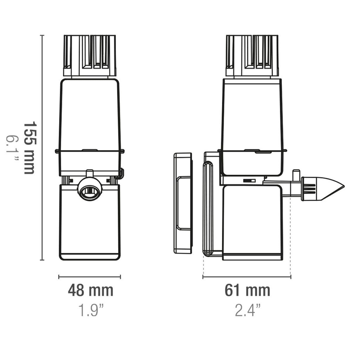 Sicce Shark Mini Skim 350 Oberflächenfilter für Aquarium