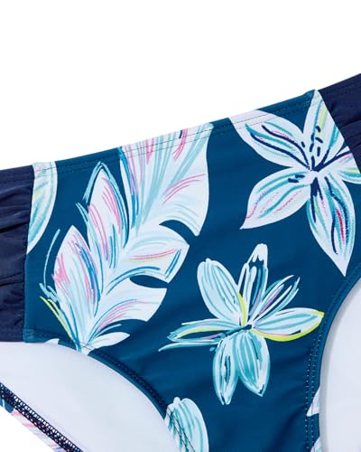 Image of Century Star Girls Flounce Tankini 2 Piece Bathing Suit | Cute swimwear set with a stylish flounce top,Comfortable fit, perfect for girls' summer beach vacations