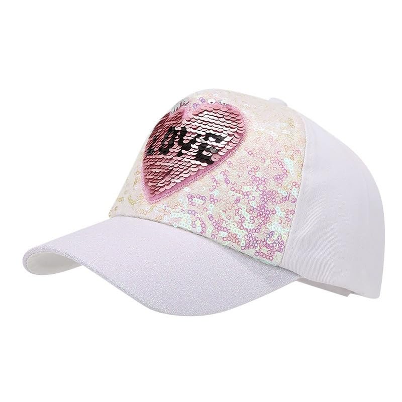 Yemlarey Mädchen Cap Leichte Sommer Basecap für Kinder Kappe Adjustable Baseballkappe Sonnenhut