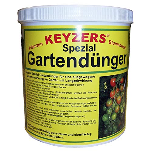 Preisvergleich Produktbild Keyzers Spezial- Gartendünger mit Langzeitwirkung 1,0 KG