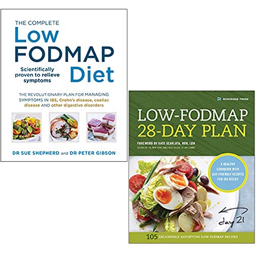 The Complete Low-FODMAP Diet & Low-Fodmap 28-Day Plan 2 Books Collection Set