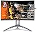 Produktbild AOC AGON AG273QCX - 27 Zoll QHD Curved Gaming Monitor, 144 Hz, 1ms, HDR400, FreeSync Premium Pro (2560x1440, HDMI/DisplayPort, USB Hub) schwarz/rot
