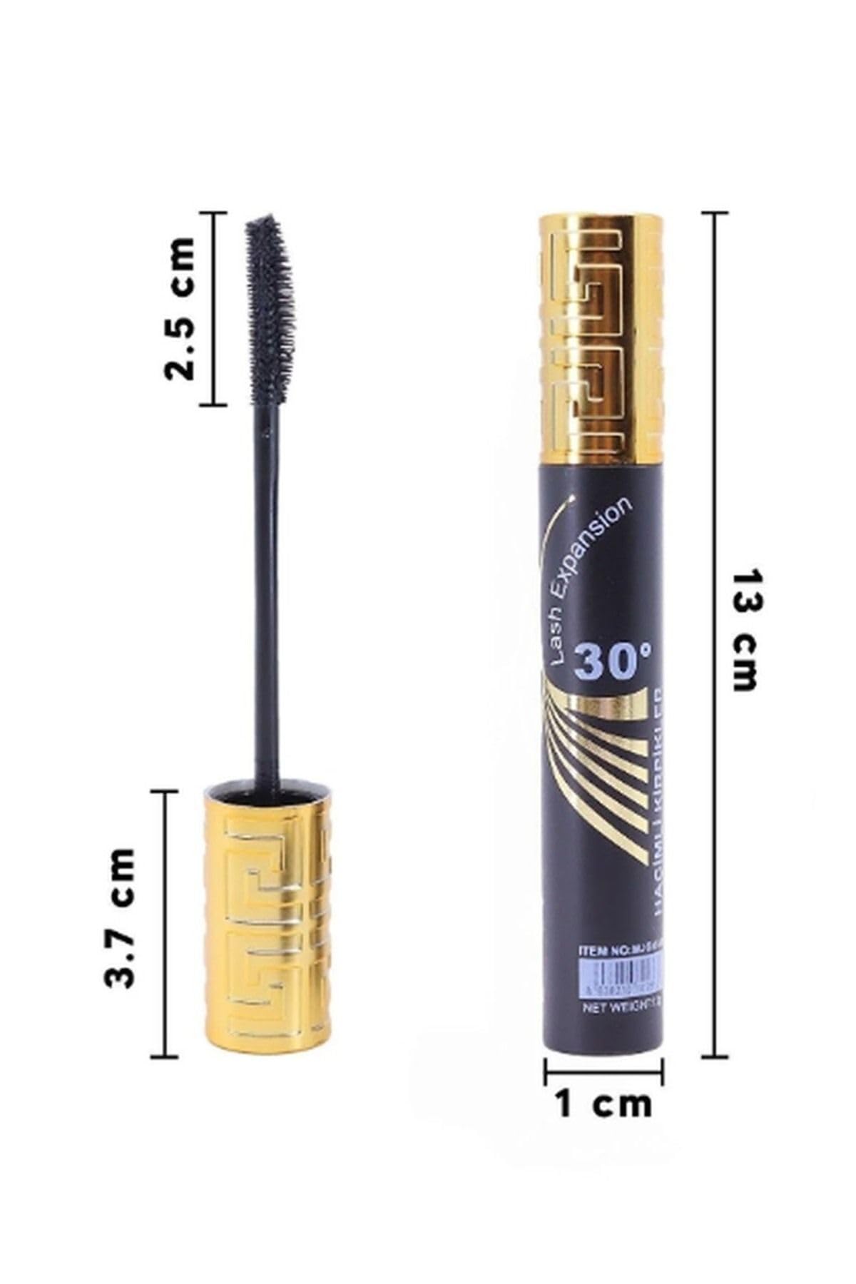 24 Saat Kalıcı Waterproof Siyah Maskara