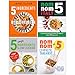 Price comparison product image 5 Ingredients Mediterranean [Hardcover], Nom Nom Italy In 5 Ingredients, 5 Simple Ingredients Slow Cooker & Nom Nom Chinese Takeaway In 5 Ingredients 4 Books Collection Set