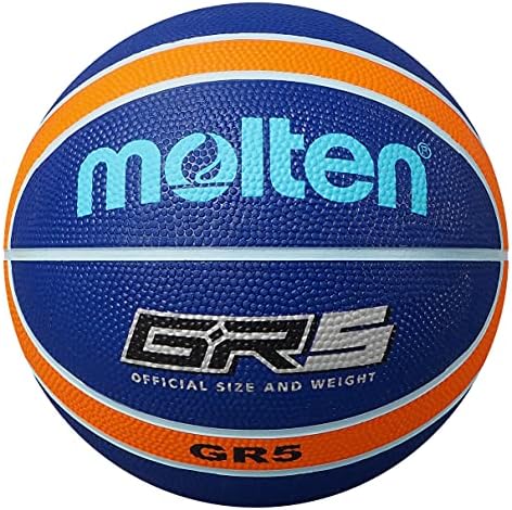 Molten GR Basketball, Indoor/Outdoor, Premium Rubber, Impact Colour, Size 7, Size 6, Size 5, Size 3, Kids & Adults