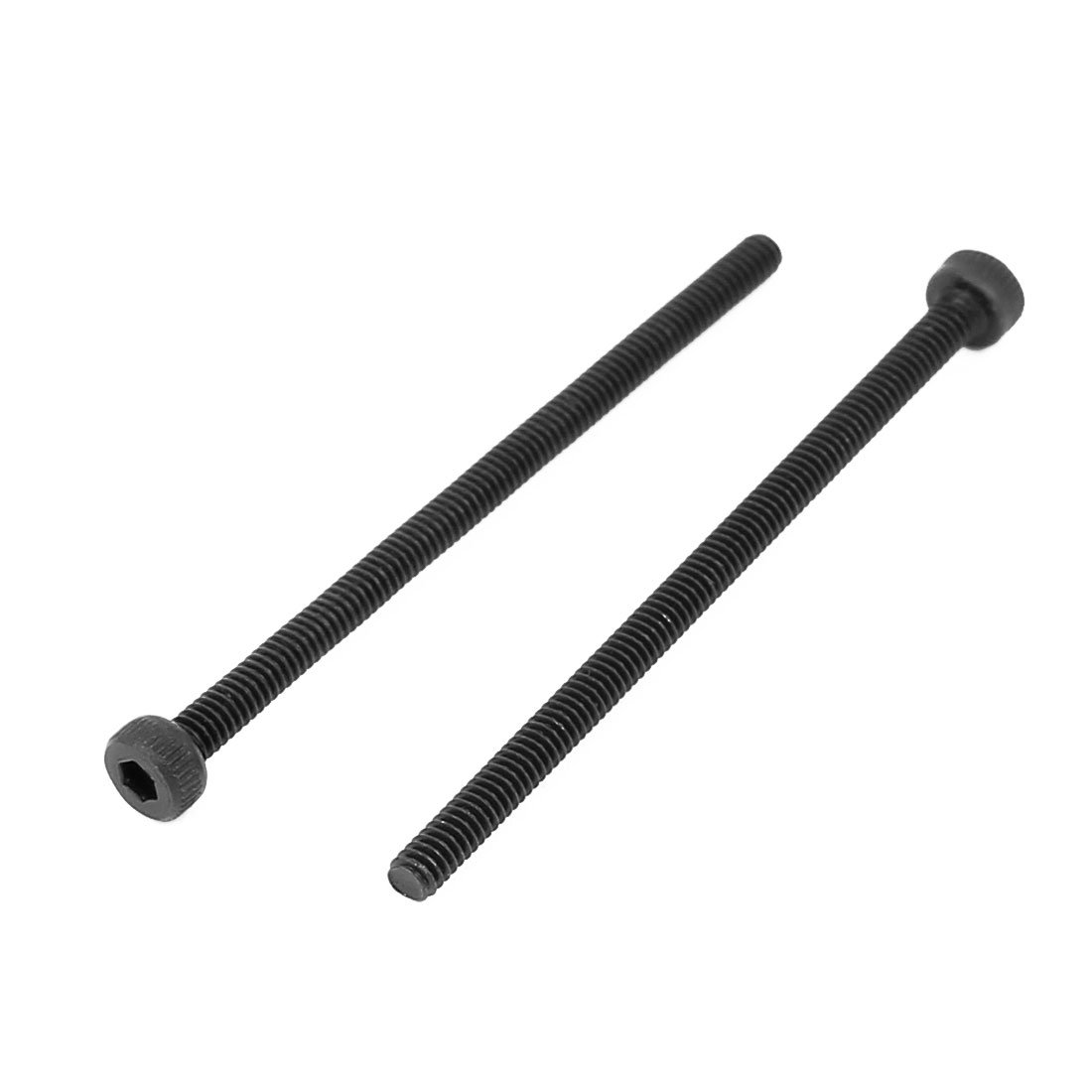 Lot De 50 Vis Boulons Hexagonaux M2x40mm Acier Noir - Uxcell - Grade 14.9