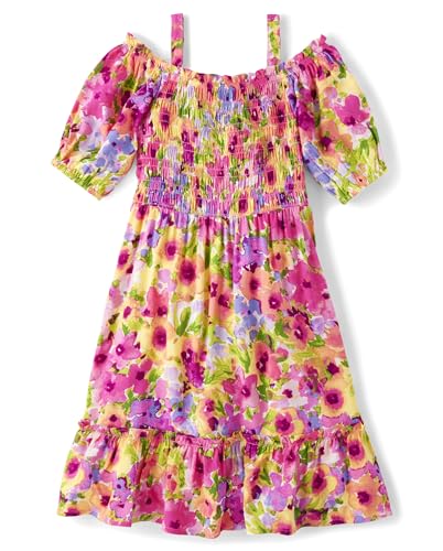 The Children's Place,Short Sleeve Fashion Dress,Large (10/12)