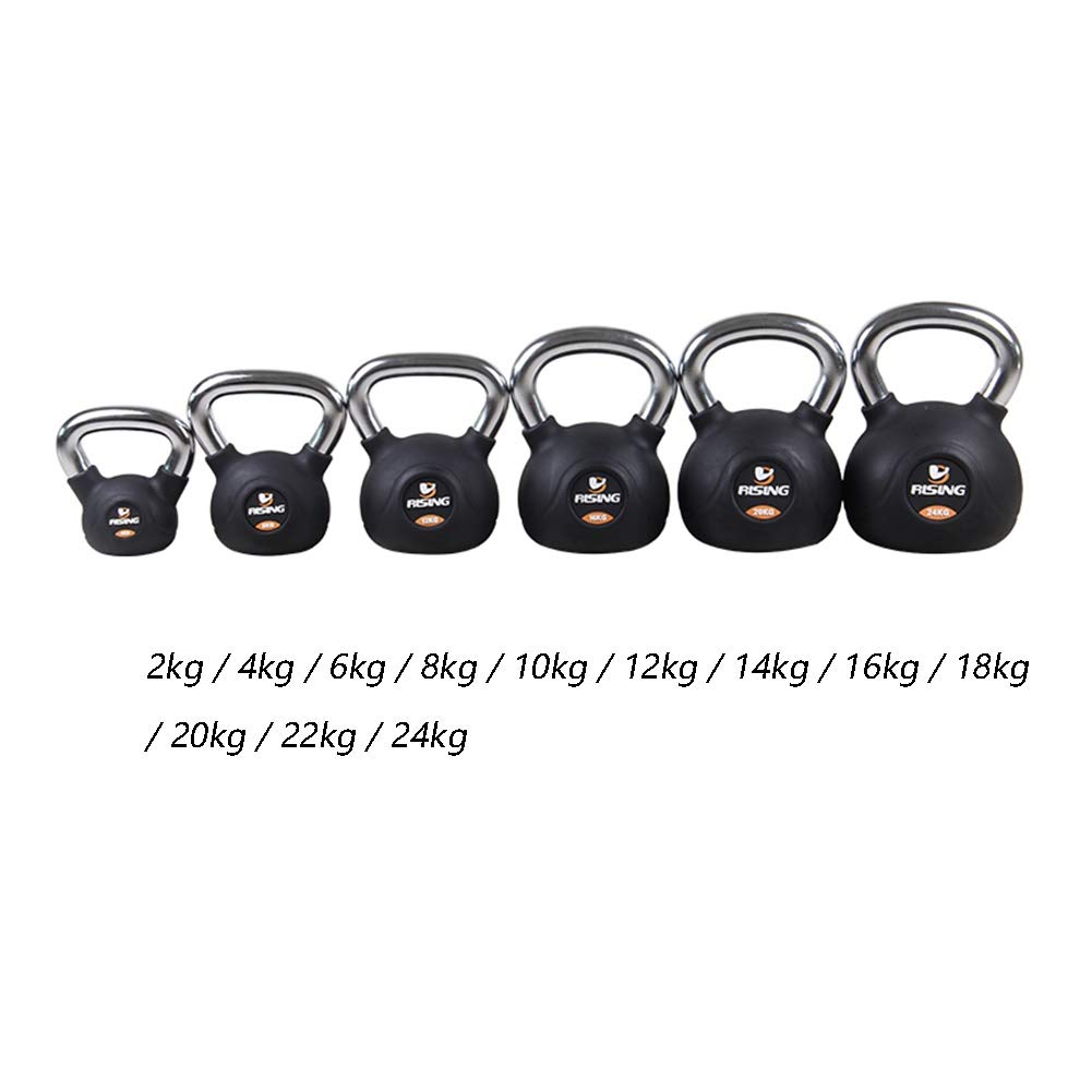 Kettlebells HUAHUA Fitness Reiner Stahlguss, Profi-Kernkrafttraining, 2kg, 4kg, 6kg, 8kg, 10kg, 12kg, 14kg, 16kg, 18kg, 20kg, 22kg, 24kg (Size : 2kg)