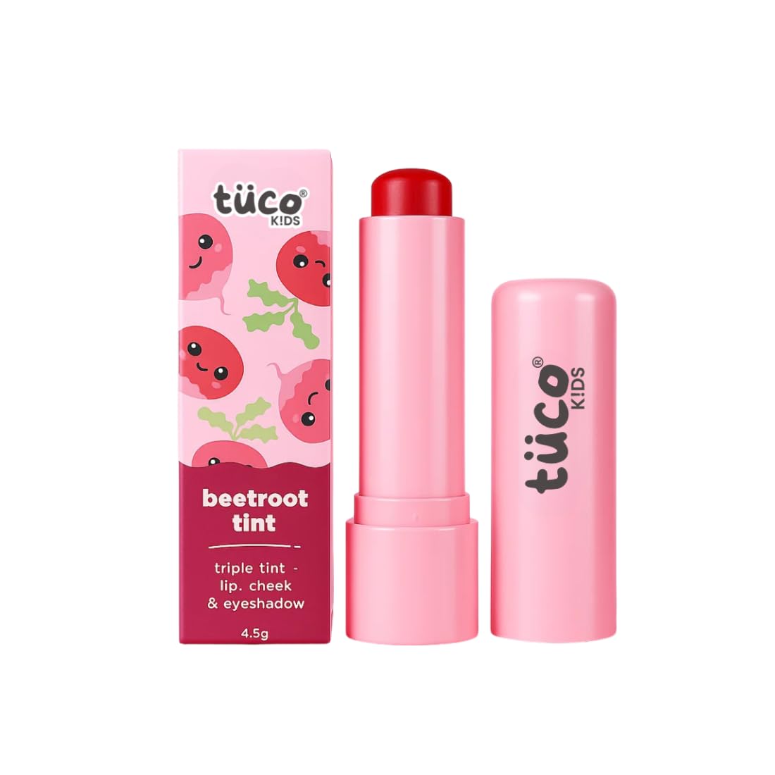 Tuco® Kids Lip Balm Tint | Lip, Cheek & Eyeshadow | Ages 3-15 Years | Made with 100% Natural Oils & Waxes | Free from Mineral Oils, Synthetic Fragrance and Parabens-image-5