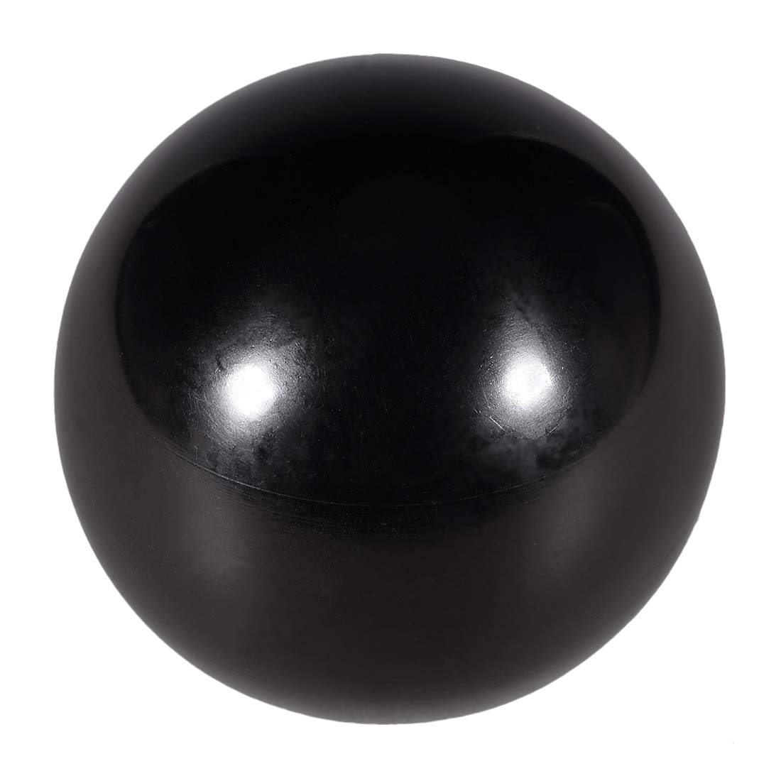 sourcing map 10 Pcs Thermoset Ball Knob M6 Female Thread Machine Handle 30mm Diameter Smooth Rim Black