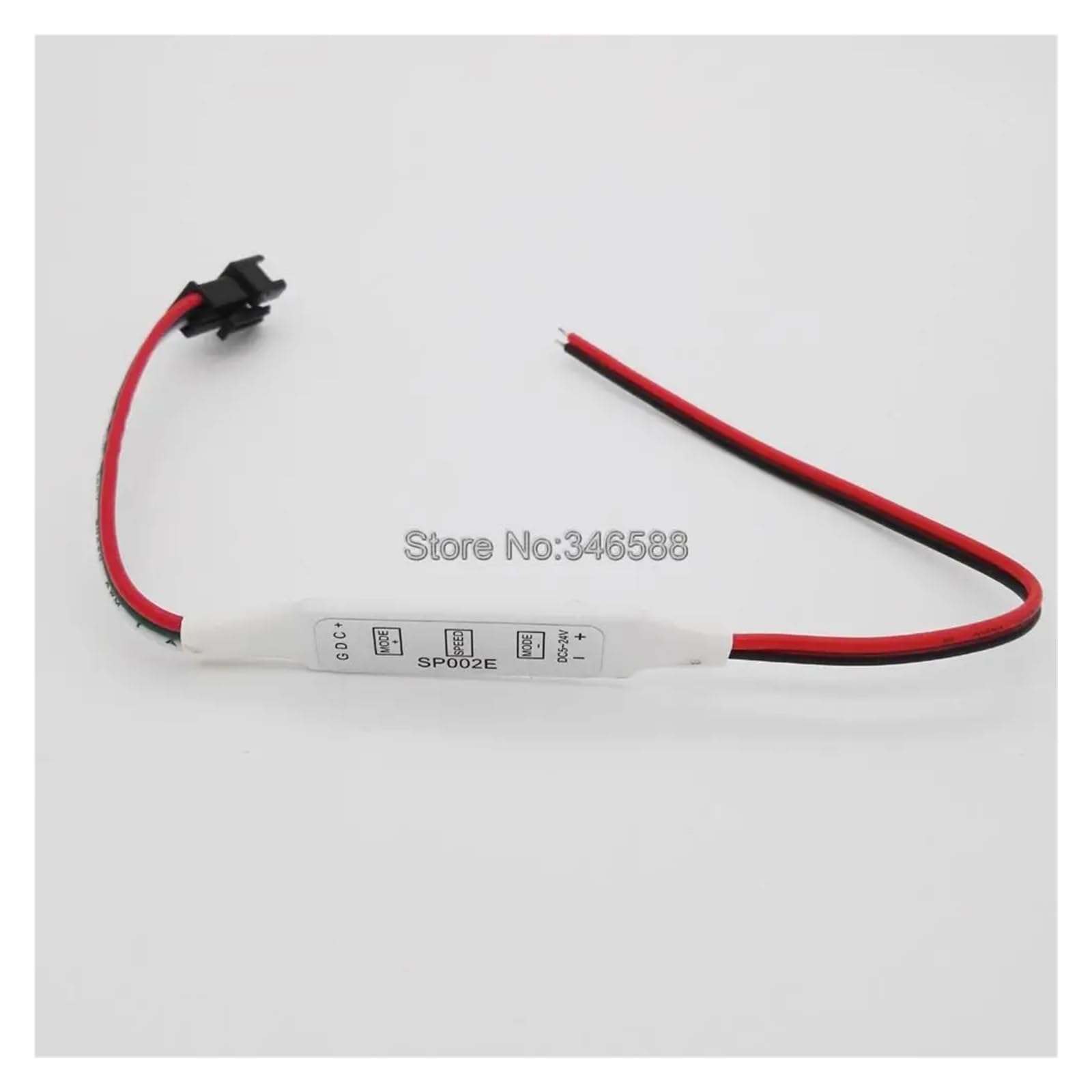 SP002E WS2812B WS2811 taśmy LED RGB LED, kontroler, U/3-pinowy wtyk wtykowy, mini 3 przyciski (wtyczka DC), 10 sztuk