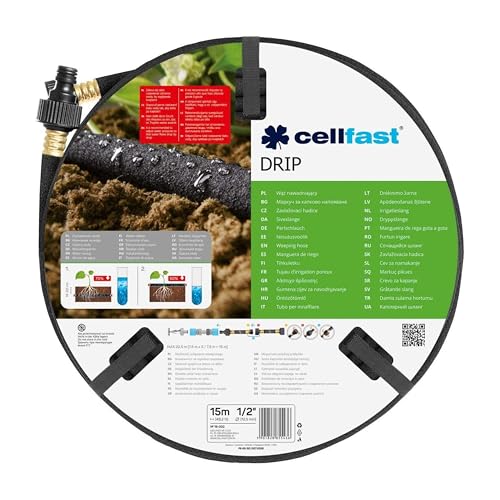 Tropfschlauch Perlschlauch 1/2' 15m 3-tlg. Set Schlauch