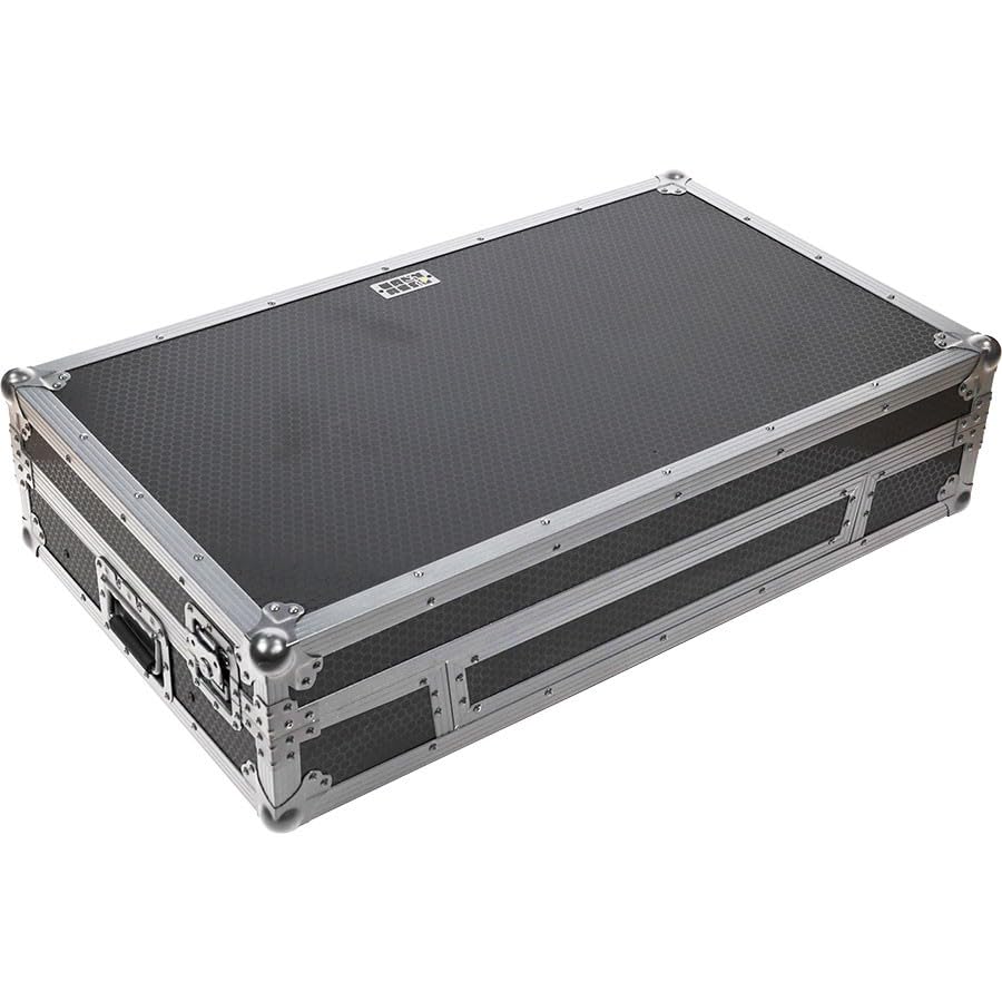 Walkasse WMC-PROXZLTS Flight Case Sistema DJ Todo en uno Pioneer XDJ-XZ Plata (Sopt. Ordenador y Ruedas)
