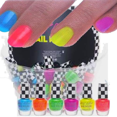 6x farben Brillianter Neon Nagellack  Nail Polish Party Brights WoW 6x 4,5ml