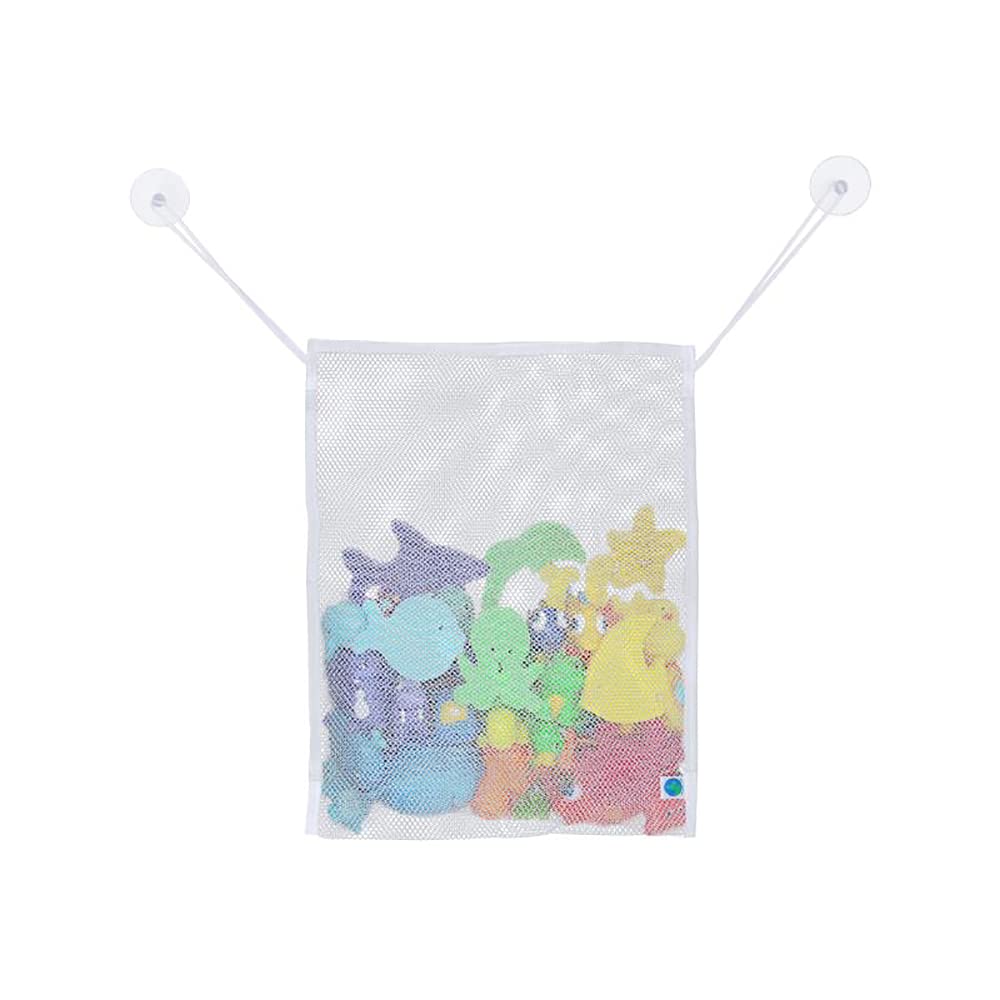 Avos-Deals-Global Baby Bath Toy Storage Bag, Bathroom Toy Storage Net Tidy Organiser Bag for Baby Kids & Toddlers with Suction Cups
