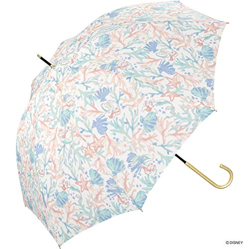 ワールドパーティー(Wpc.) ディズニー雨傘 長傘 グリーン 58cm レディース プリンセス/ドリーミング DS043-09 GR