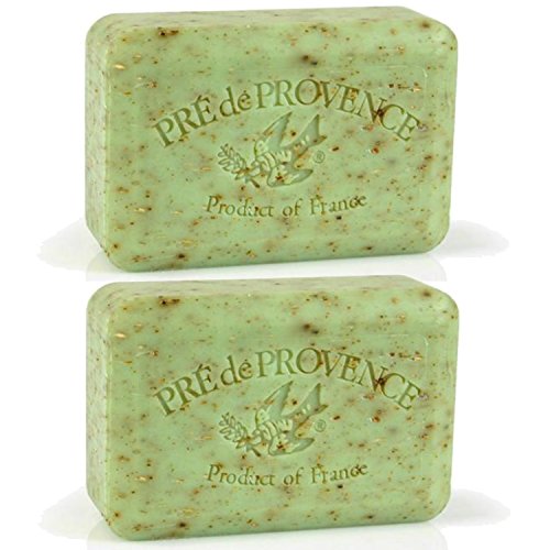 Pre de Provence 150g Shea Butter Enriched Bath Soap - Sage (Pack of 2)