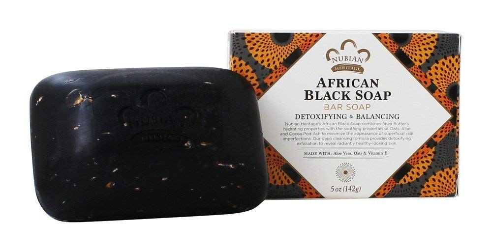 Nubian Heritage African Black Soap 5 pack