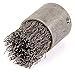 Spot Face End Wire Brush, Steel, 1-7/32"