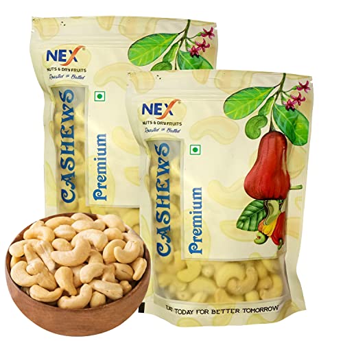 Nex Dry Fruits 100 Natural Premium Roasted Salted Cashews Healthy