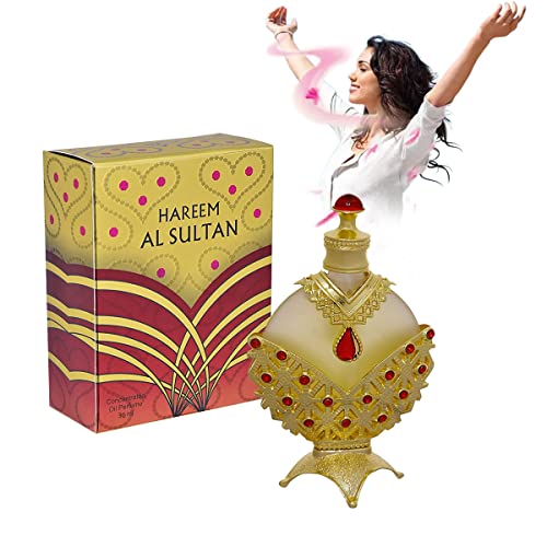 Hareem Al Sultan Gold - Concentrated Perfume Oil, arabian perfume oil (1.01 FI Oz 1pcs)
